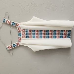 Love Stitch Tank Top M NWOT